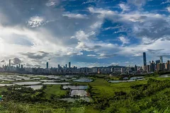 Китай — Шэньчжэнь со стороны Гонконга